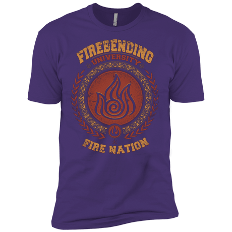 T-Shirts Purple / X-Small Firebending university Men's Premium T-Shirt