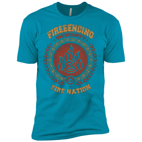 T-Shirts Turquoise / X-Small Firebending university Men's Premium T-Shirt