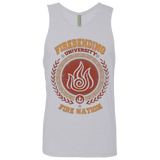T-Shirts Heather Grey / Small Firebending university Men's Premium Tank Top