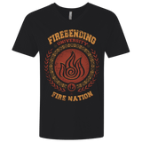 T-Shirts Black / X-Small Firebending university Men's Premium V-Neck