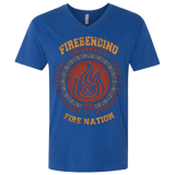 T-Shirts Royal / X-Small Firebending university Men's Premium V-Neck