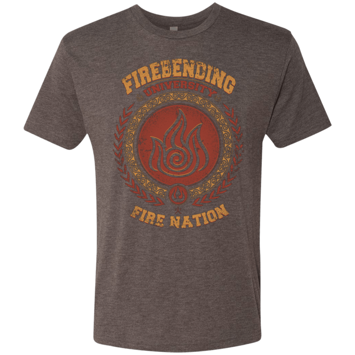 T-Shirts Macchiato / Small Firebending university Men's Triblend T-Shirt