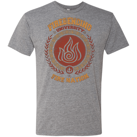 T-Shirts Premium Heather / Small Firebending university Men's Triblend T-Shirt