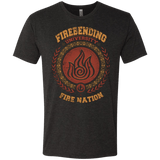 T-Shirts Vintage Black / Small Firebending university Men's Triblend T-Shirt