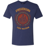 T-Shirts Vintage Navy / Small Firebending university Men's Triblend T-Shirt