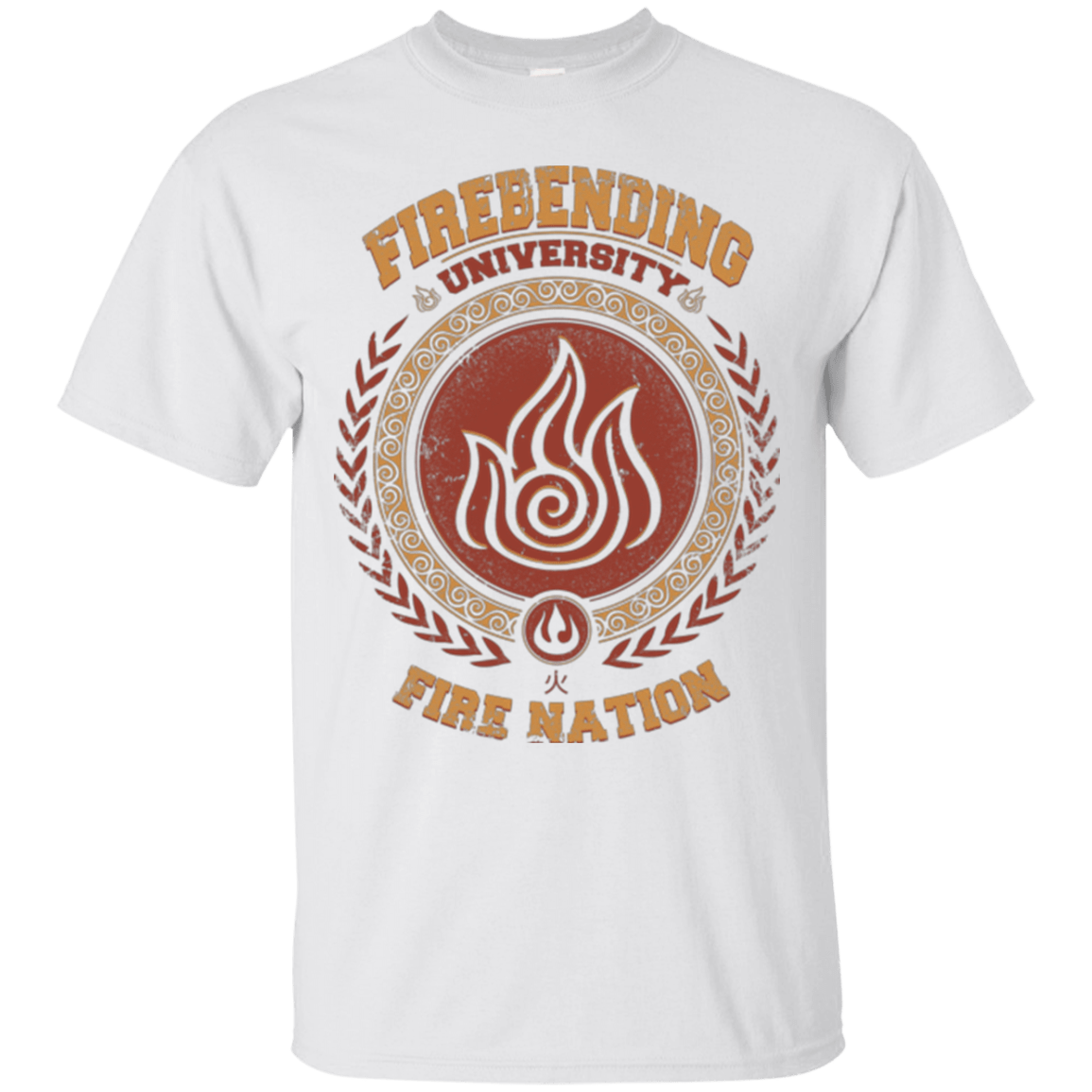 T-Shirts White / Small Firebending university T-Shirt