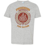 T-Shirts Heather / 2T Firebending university Toddler Premium T-Shirt