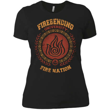 T-Shirts Black / X-Small Firebending university Women's Premium T-Shirt