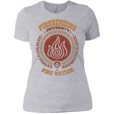 T-Shirts Heather Grey / X-Small Firebending university Women's Premium T-Shirt
