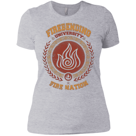 T-Shirts Heather Grey / X-Small Firebending university Women's Premium T-Shirt