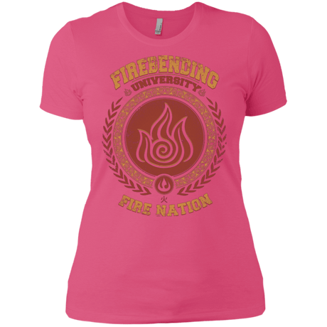 T-Shirts Hot Pink / X-Small Firebending university Women's Premium T-Shirt