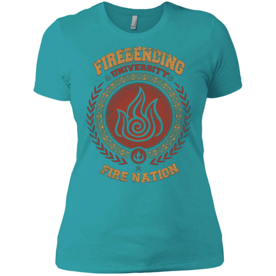 T-Shirts Tahiti Blue / X-Small Firebending university Women's Premium T-Shirt