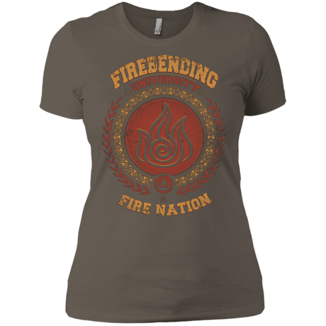 T-Shirts Warm Grey / X-Small Firebending university Women's Premium T-Shirt