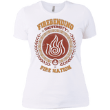T-Shirts White / X-Small Firebending university Women's Premium T-Shirt