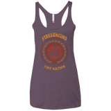 T-Shirts Vintage Purple / X-Small Firebending university Women's Triblend Racerback Tank