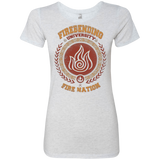 T-Shirts Heather White / Small Firebending university Women's Triblend T-Shirt