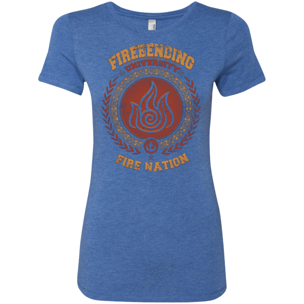 T-Shirts Vintage Royal / Small Firebending university Women's Triblend T-Shirt