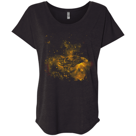T-Shirts Vintage Black / X-Small Fireflying Triblend Dolman Sleeve