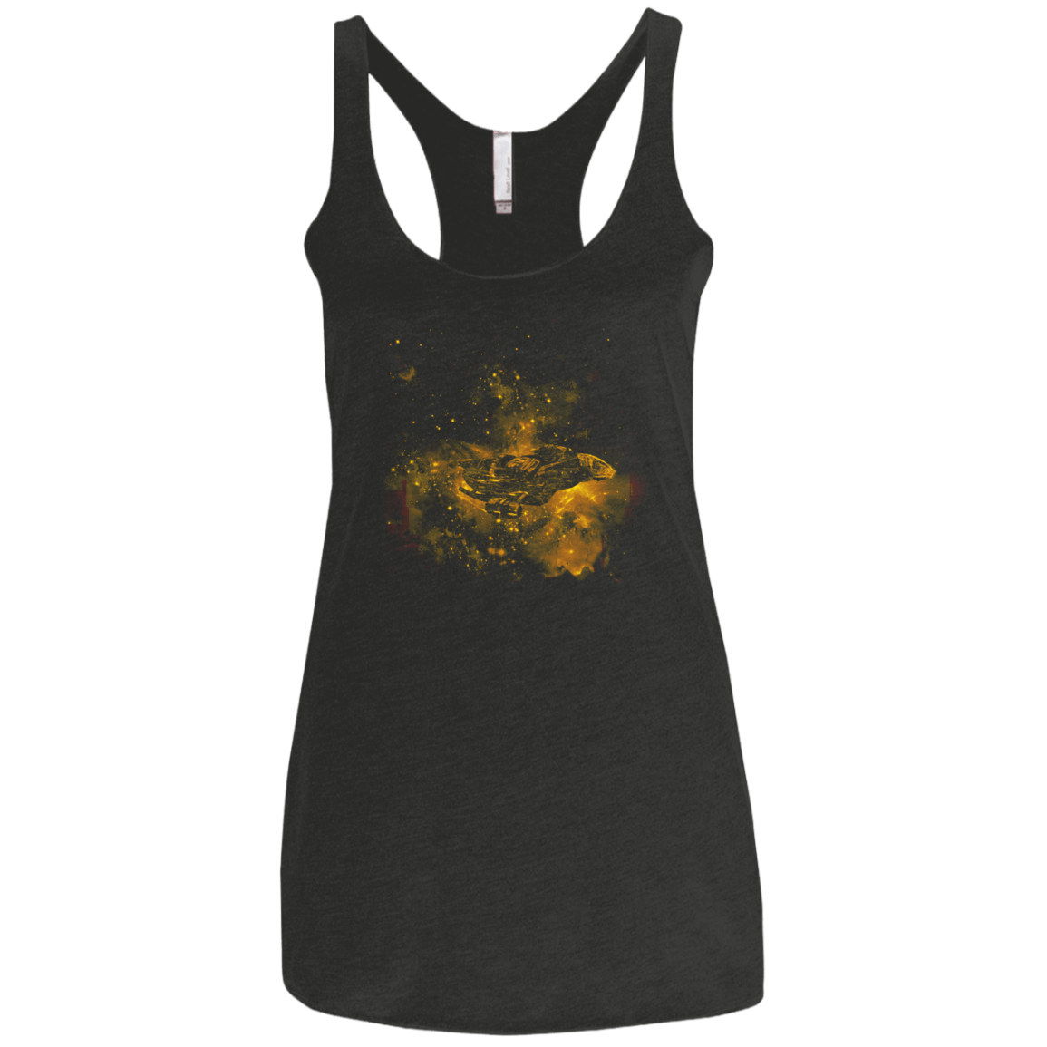 T-Shirts Vintage Black / X-Small Fireflying Women's Triblend Racerback Tank