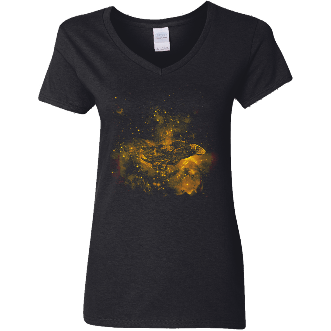 T-Shirts Black / S Fireflying Women's V-Neck T-Shirt