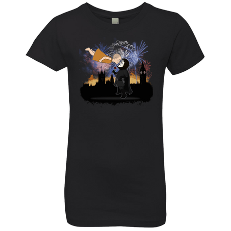 T-Shirts Black / YXS Fireworks Girls Premium T-Shirt