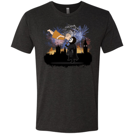 T-Shirts Vintage Black / S Fireworks Men's Triblend T-Shirt