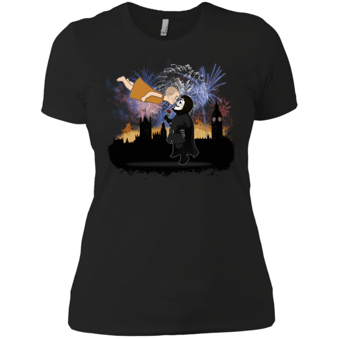 T-Shirts Black / X-Small Fireworks Women's Premium T-Shirt