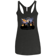 T-Shirts Vintage Black / X-Small Fireworks Women's Triblend Racerback Tank