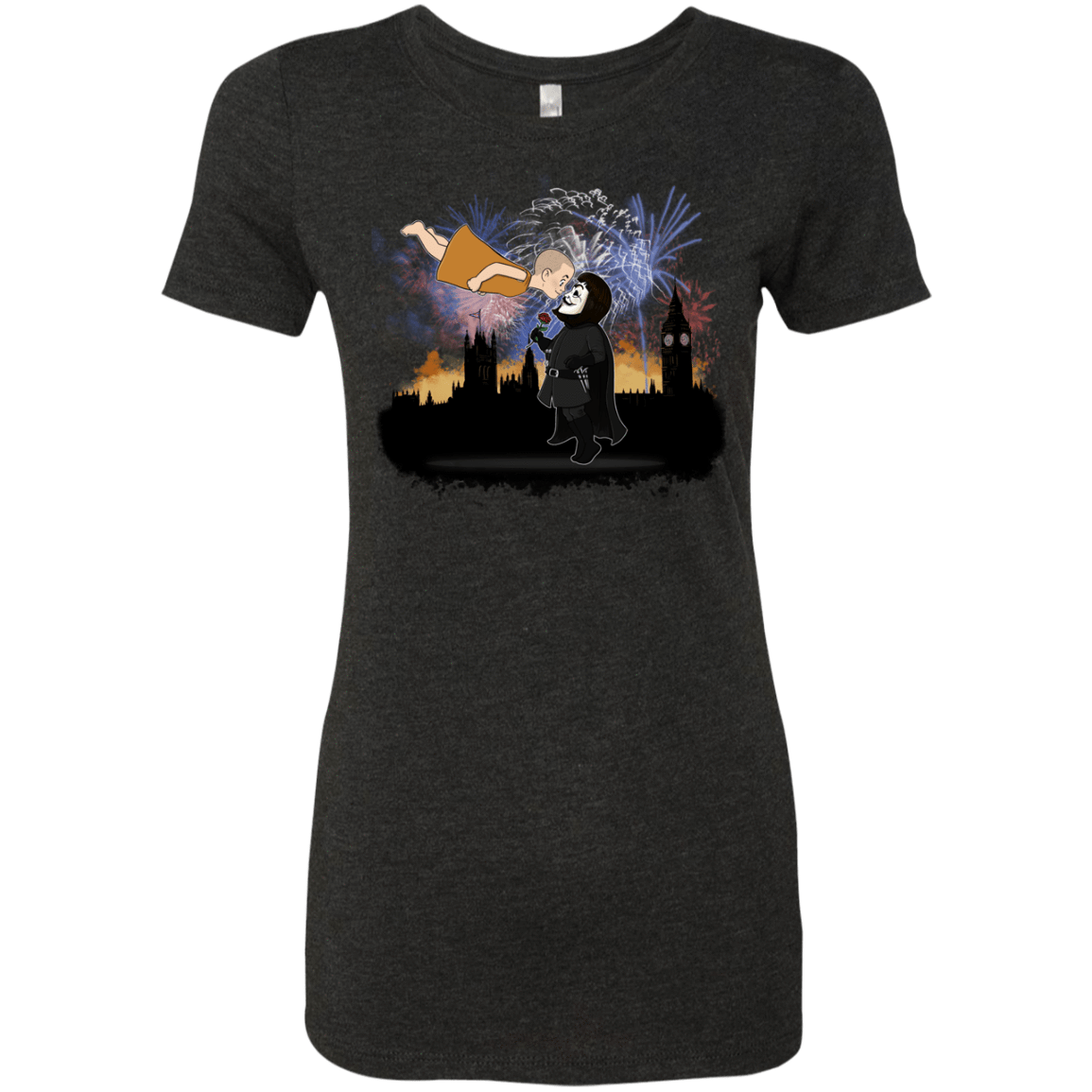 T-Shirts Vintage Black / S Fireworks Women's Triblend T-Shirt