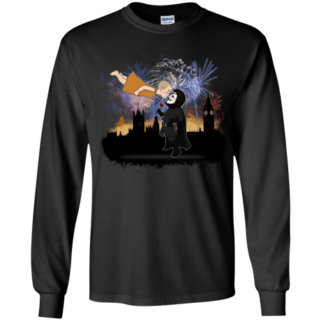 T-Shirts Black / YS Fireworks Youth Long Sleeve T-Shirt