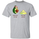 T-Shirts Sport Grey / S First Gym Day Avocado T-Shirt