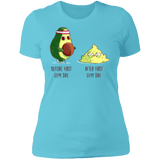 T-Shirts Cancun / S First Gym Day Avocado Women's Premium T-Shirt