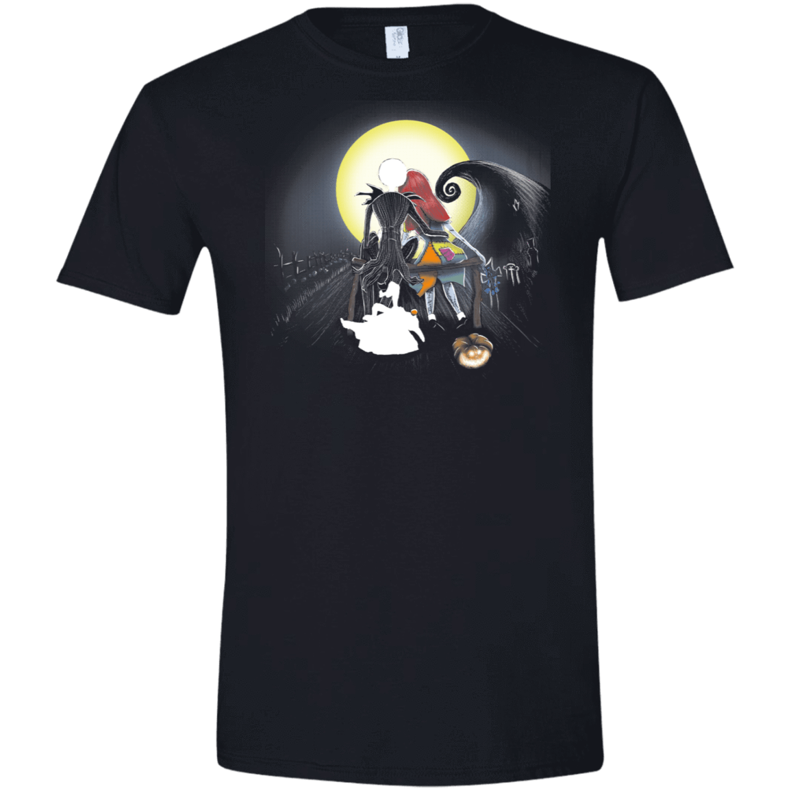 T-Shirts Black / X-Small First Love Men's Semi-Fitted Softstyle