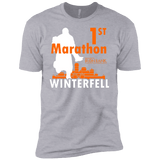 T-Shirts Heather Grey / YXS First marathon Boys Premium T-Shirt