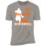 T-Shirts Light Grey / YXS First marathon Boys Premium T-Shirt