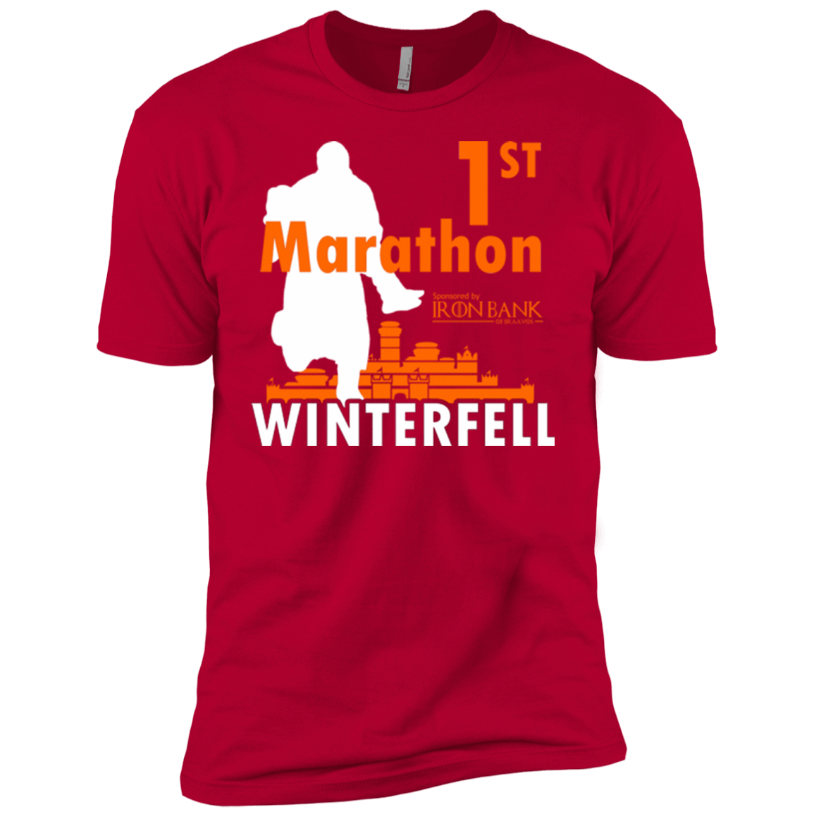 T-Shirts Red / YXS First marathon Boys Premium T-Shirt