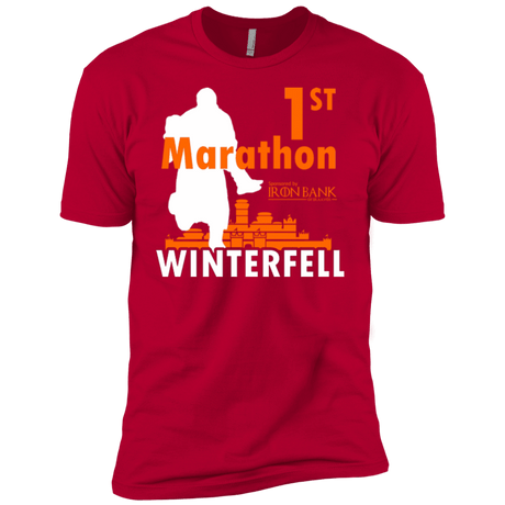 T-Shirts Red / YXS First marathon Boys Premium T-Shirt
