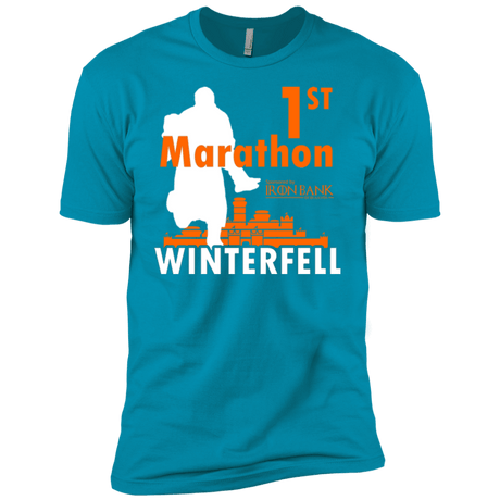 T-Shirts Turquoise / YXS First marathon Boys Premium T-Shirt