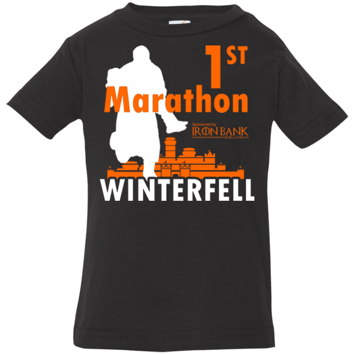 T-Shirts Black / 6 Months First marathon Infant Premium T-Shirt