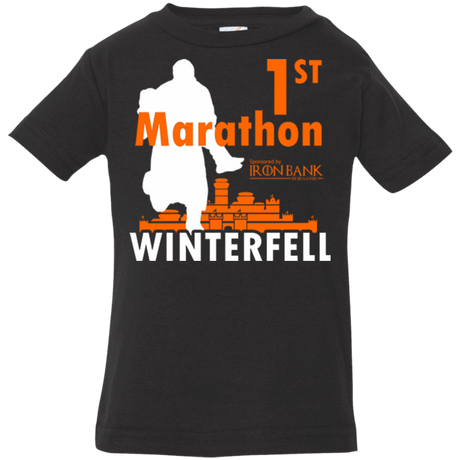 T-Shirts Black / 6 Months First marathon Infant Premium T-Shirt