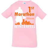 T-Shirts Pink / 6 Months First marathon Infant Premium T-Shirt