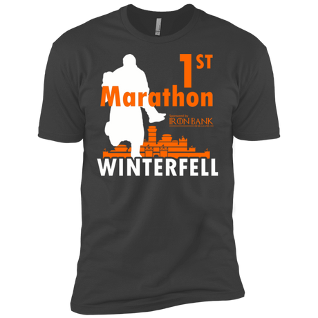 T-Shirts Heavy Metal / X-Small First marathon Men's Premium T-Shirt