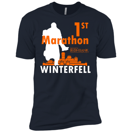 T-Shirts Midnight Navy / X-Small First marathon Men's Premium T-Shirt