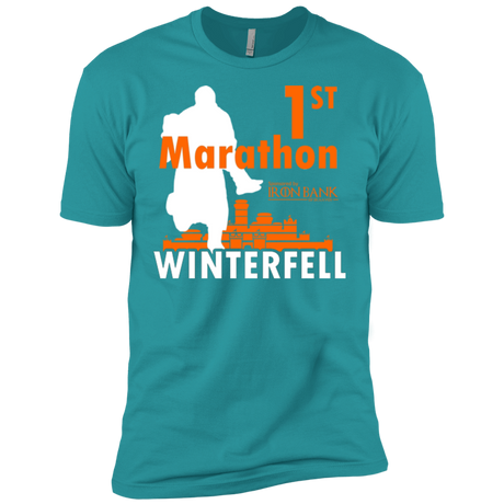 T-Shirts Tahiti Blue / X-Small First marathon Men's Premium T-Shirt