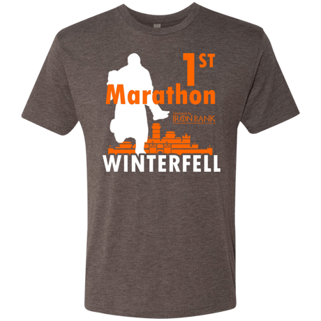 T-Shirts Macchiato / Small First marathon Men's Triblend T-Shirt