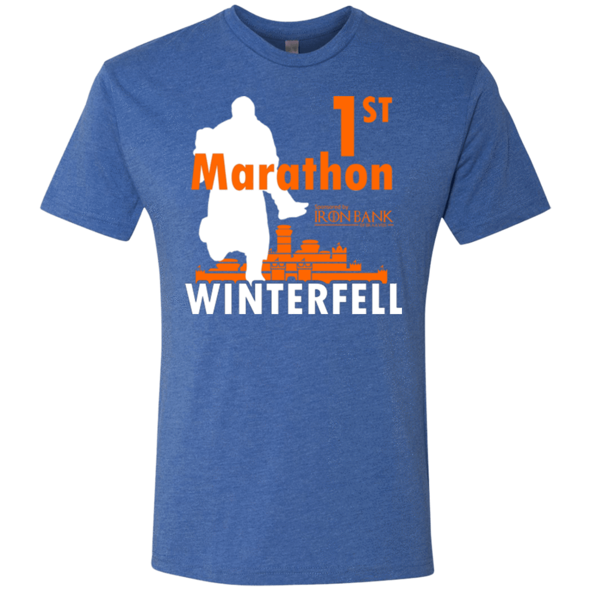 T-Shirts Vintage Royal / Small First marathon Men's Triblend T-Shirt