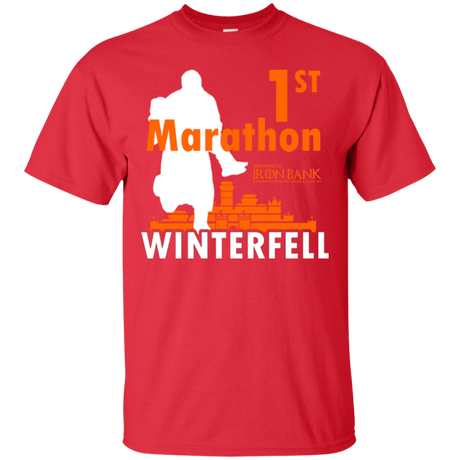T-Shirts Red / Small First marathon T-Shirt