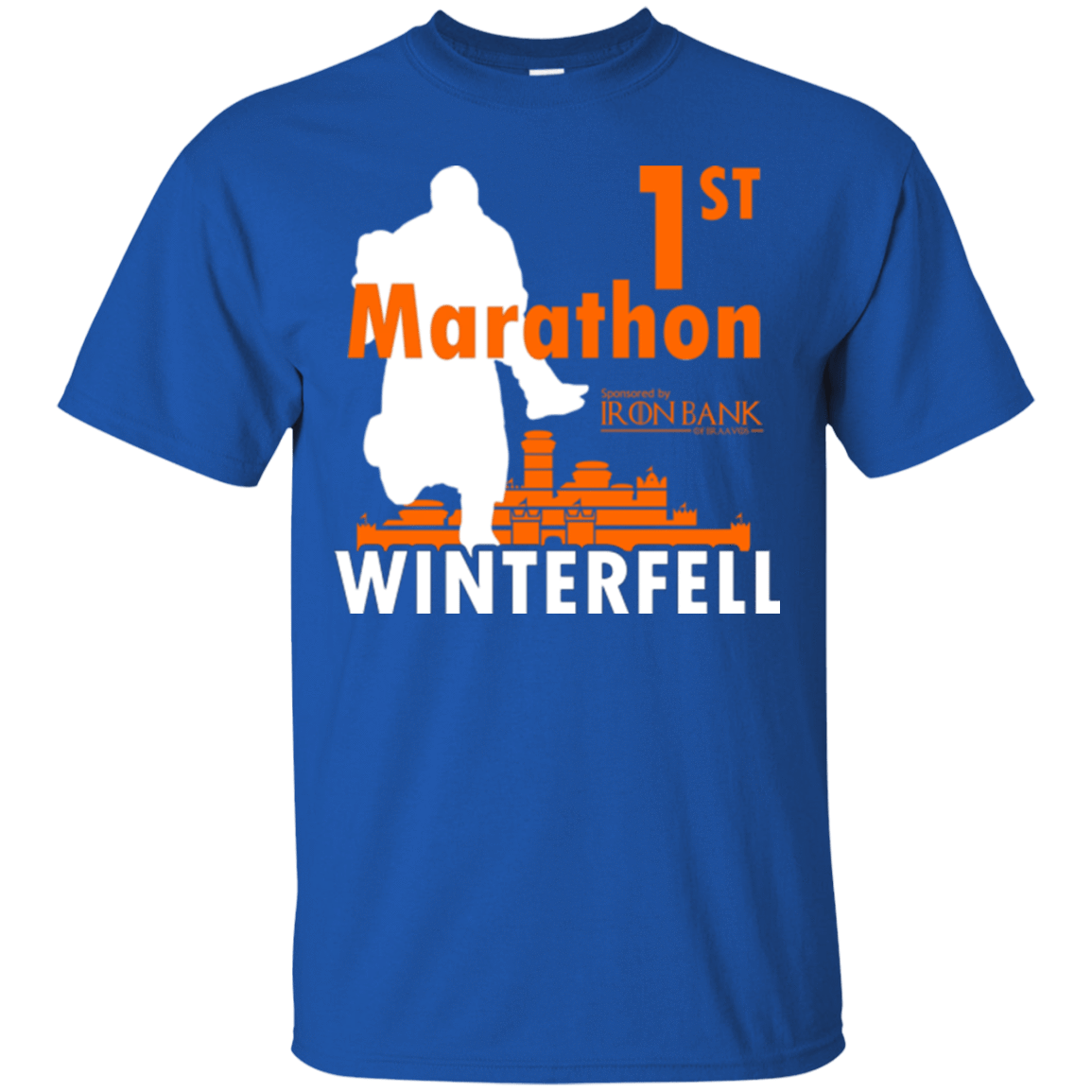 T-Shirts Royal / Small First marathon T-Shirt