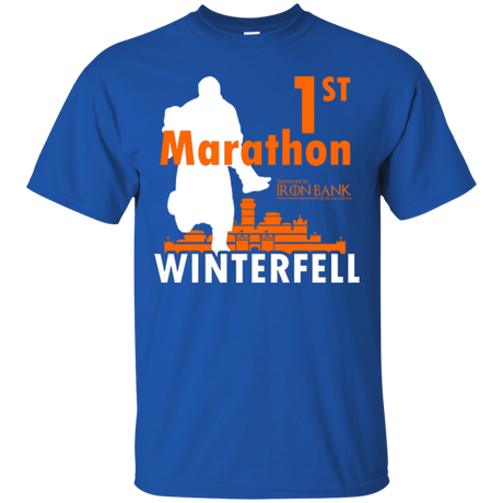 T-Shirts Royal / Small First marathon T-Shirt