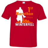 T-Shirts Red / 2T First marathon Toddler Premium T-Shirt